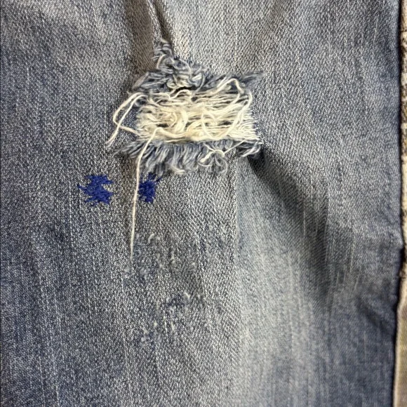 ANTHROPOLOGIE Pilcro SLIM Boyfriend Crop Jeans size 28 - Picture 5 of 12